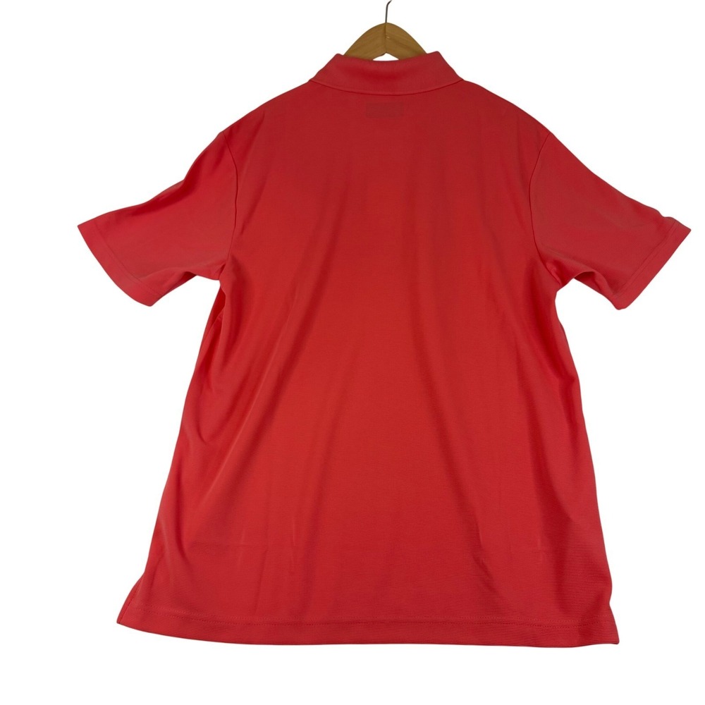 Grand Slam Performance Mens Polo Shirt Sun Kissed Coral GSKS90D3KO Size M NEW